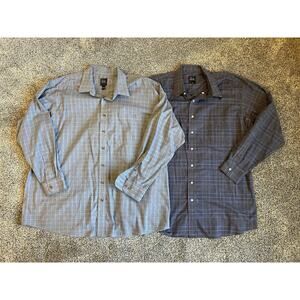 Jos A Bank Travelers Collection Long Sleeve Dress Shirt Lot Men’s Size 2XL